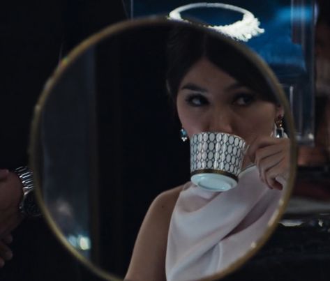 Crazy Rich Asians Scenes, China Rich Girlfriend Aesthetic, Astrid Crazy Rich Asians Aesthetic, Astrid Leong Aesthetic, Gemma Chan Crazy Rich Asians, Astrid Crazy Rich Asians, Asian Old Money, Rich Asians Aesthetic, Gia Core