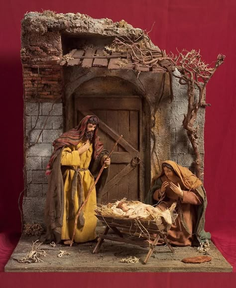 Christmas Crafts Jesus, Christmas Cave, Google Christmas, Christmas Nativity Scene Display, Nativity Scene Diy, Nativity Scene Display, Nativity Stable, Diy Nativity, Jesus Birthday