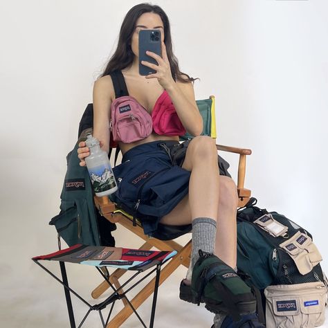 Nicole Mclaughlin, Sustainable Products, Brand Collaboration, Jansport Backpack, Earth Day, How To Raise Money, Wearable Art, Sustainability, Wonder Woman