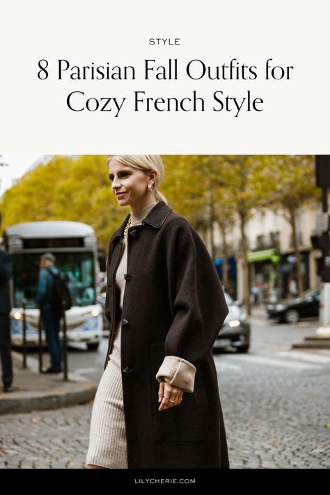 parisian fall outfits Parisian Chic Fall Outfits, Summer In Paris Outfit, Parisian Chic Style Fall, Parisian Fall Style, Paris Spring Outfit, Parisian Style Fall, Parisian Fall Outfits, Classy Parisian Style, Style Parisian Chic