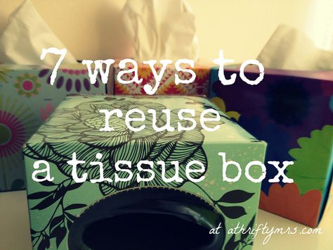 reuse ideas | ... Mrs | A THRIFTY BLOG FOR FUN PEOPLE: 7 ways to reuse a tissue box... and more: reuse/repurpose as a car trash can, to store little toys, as a gift box, cut it to act as as a drawer divider/organizer or cubby... Pizza Box Crafts, Tissue Box Crafts, Reuse Crafts, Reuse Ideas, Box Crafts, Recycling Ideas, Cereal Boxes, Money Frugal, Drawer Divider