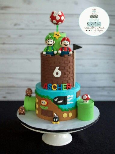 Super Mario Bday Cake, Super Mario Square Cake, Mario Cake 2 Tier, Super Mario 2 Tier Cake, Mario 1 Up Mushroom Cake, Mario 3d World Cake, Super Mario 3d World Cake, Mario Bros Cake, Super Mario Cake