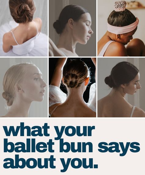 Which bun fits you? ✨ In the world of ballet, the iconic ballet bun is not just a hairstyle; it's a statement. From the precise placement to the neatness of the bun, every detail speaks volumes about a dancer's personality, dedication, and style.