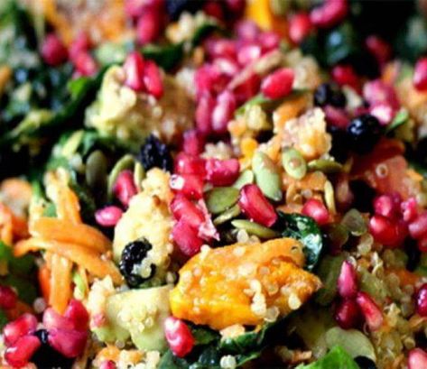 Superfood Salad, Healing Food, Healthy Ingredient, Healthy Fats, Smoothie Recipes, Kale, Pomegranate, Salad Recipes, Broccoli