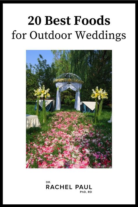 Not all foods do well in outdoor settings, so I’m sharing wedding food ideas perfect for outdoor weddings in this post. These menu ideas can obviously work for an indoor wedding as well, but they are great for outdoor ones, also. Be sure to check them out! Outdoor Wedding Menu Ideas Food, Healthy Filling Lunches, Filling Lunches, Summer Wedding Menu, Types Of Tacos, Diy Wedding Food, Wedding Foods, Wedding Reception Menu, Fall Brunch