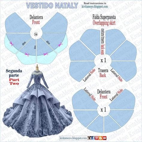 Pola Bra, Pola Blus, Projek Menjahit, Clothing Pattern Design, Dress Patterns Diy, Sewing Barbie Clothes, Barbie Sewing Patterns, Dress Sewing Tutorials, Barbie Clothes Patterns