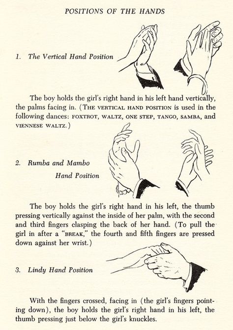 Positions of the hands while dancing. Waltz Reference, Waltz Aesthetic, Waltz Pose, Dancing Reference, Dancing Drawing, Hand Dancing, Dance Books, Waltz Dance, Viennese Waltz