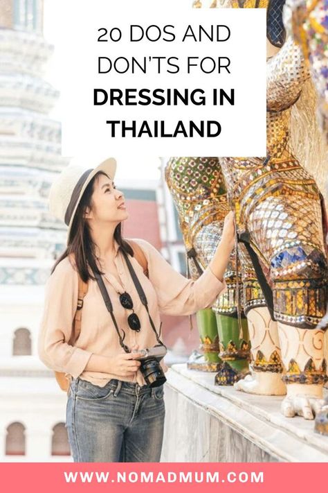 Thailand travel packing tips you’ll wish you knew! From breezy dresses to temple-appropriate attire, find out exactly what to pack (and what to skip!) for the perfect Thailand wardrobe. #TravelThailand #PackingGuide #WhatToWear #TravelHacks #TravelOutfits Asia Travel Outfit Ideas, Bangkok Thailand Ootd Travel Outfits, Travel Capsule Wardrobe Thailand, Thailand Travel Outfits For Women, Thailand Capsule Wardrobe, What To Wear In Thailand Women, Bangkok Outfit Travel Ootd, Thailand Wardrobe, Thailand Temple Outfit