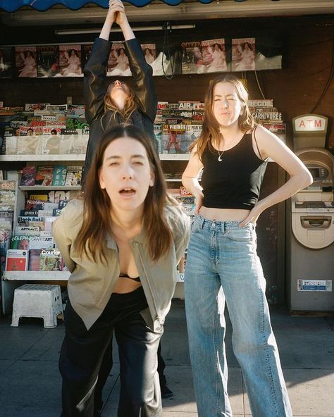 Haim Style, Haim Sisters, Danielle Haim, News Stand, Daily Aesthetic, Three Musketeers, Haim, Comfort People, Women In Music