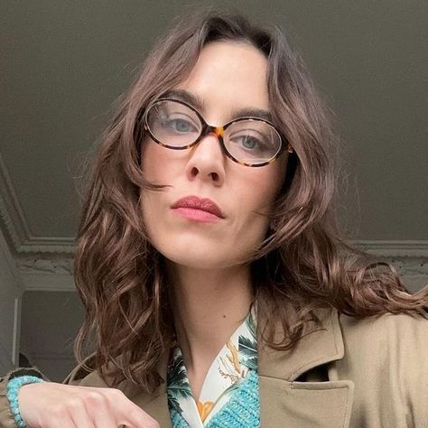 Alexa Chung on Instagram: "Honey I shrunk the bag. @miumiu #miumiuholiday" Miu Miu Eyeglasses, Autumn Goals, Teacher Core, Glasses Inspo, Miu Miu Glasses, Glasses Style, Girls With Glasses, Optical Glasses, Alexa Chung