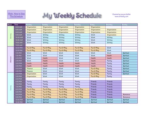 Great Idea!  (and so useful too!) | Getting Things Done (GTD) – A Weekly Schedule System & Excel Template Download Weekly Schedule Template Excel, Monthly Schedule Template, Free Weekly Planner Templates, Time Management Plan, Financial Plan Template, Weekly Calendar Template, Excel Calendar, Event Planning Template, Week Schedule