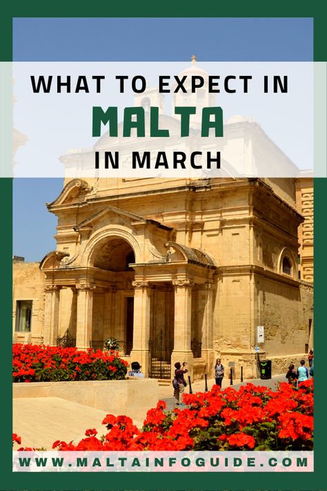 Malta In March, Best European Cities To Visit, What To Wear In Summer, European Cities To Visit, Mediterranean Climate, Malta Travel, Cities To Visit, European Cities, Winter Getaway