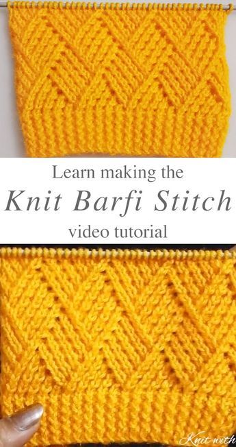 Knitting Stitches Tutorial, Easy Knitting Projects, Stitch Crochet, How To Knit, 자수 디자인, Knit Stitch Patterns, Knitting Machine, Knit Stitch, Knitting Tutorial