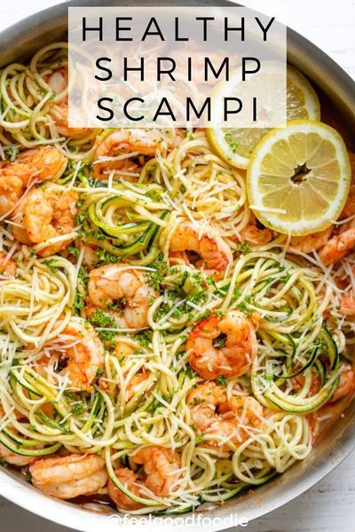 Shrimp Recipes Low Carb, Shrimp Scampi Zoodles, Healthy Shrimp Scampi, Meals Summer, Low Carb Shrimp Recipes, Recipes Shrimp, Low Carb Meals, Zoodle Recipes, Shrimp Recipes Healthy