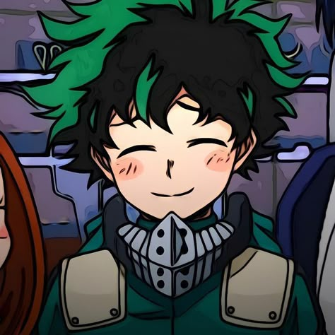 Izuku Midoriya Icons, Pfp Mha, Deku Midoriya, Cool Pfp, Mha Icons, Mha Characters, Midoriya Izuku, Hero Wallpaper, Cat Icon