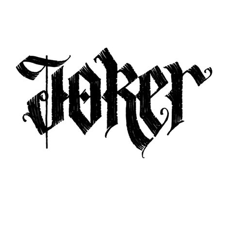 Joker Font, Joker Brand, Joker Logo, Tattoo Fonts Alphabet, Chicano Lettering, Cool Tattoo Drawings, Cricut Stencils, Joker Tattoo, Tattoo Lettering Fonts