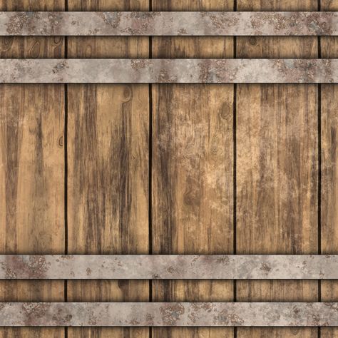 Barrel Texture, Wood Wall Texture, Textured Wall Panels, Game Textures, Wooden Barrel, Texture Mapping, 3d Texture, Seamless Textures, Digital Scrapbook Paper