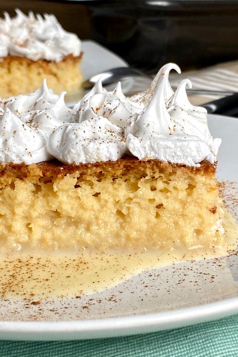 Three Milk Cake, Tres Leches Cake Recipe, Milk Dessert, Cooking Cream, Tres Leches Cake, Milk Cake, Cuban Recipes, Tres Leches, Best Food Ever