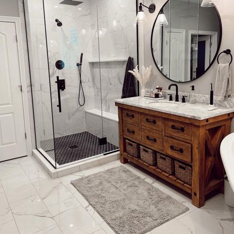 Vanity Pottery Barn, Pottery Barn Bathroom, Single Sink Vanity, Construction Crafts, Sink Vanity, Rectangular Mirror, Single Sink, Bathroom Hardware, Pottery Barn Teen