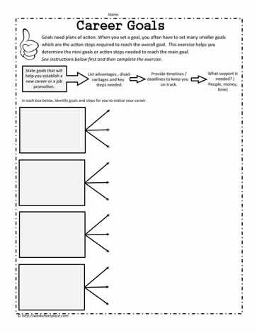 Career Goals Career Goal, Goal Setting Template, Interactive Journals, Goals Worksheet, Learning Sites, Goal Setting Worksheet, Career Exploration, Counseling Resources, Health Nut