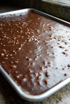 The Best Chocolate Sheet Cake. Ever Best Chocolate Sheet Cake Ever, The Best Chocolate Sheet Cake, Chocolate Sheet Cake, Breakfast Keto, Sheet Cake Recipes, Pioneer Woman Recipes, Sheet Cakes, Blueberry Muffins, Cakes And Pies