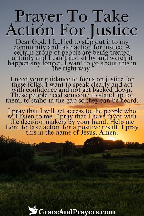 In the pursuit of justice, this prayer is a call to action, seeking divine wisdom to recognize injustice and the courage to stand against it.  It's a plea for strength to advocate for fairness and equality, for the perseverance to keep fighting despite obstacles, and for the compassion to help and uplift those in need.  Embrace the cause of justice with faith and determination. Explore this prayer and more at Grace and Prayers. Prayers For Justice, Gods Promises Quotes, Promises Quotes, Work For The Lord, Prayer For Love, Divine Wisdom, Short Prayers, Powerful Prayers, Names Of Jesus Christ