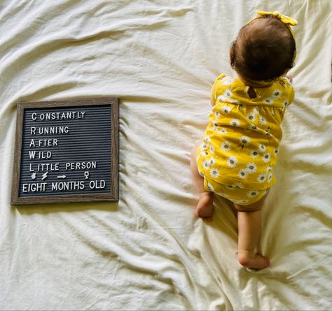 7 Month Old Pictures, 7 Month Old Letter Board, Five Month Letter Board, Letter Board Photoshoot, 7 Month Old Milestone Picture, 9 Month Old Letter Board Ideas, 7 Month Old Photo Ideas, Two Month Old Letter Board Ideas, 8 Month Photoshoot Ideas At Home