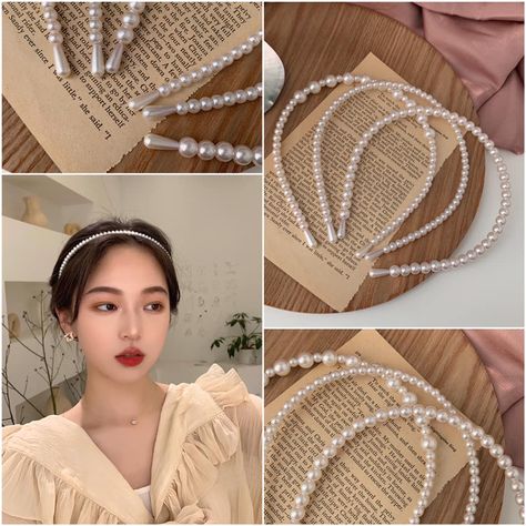 Hair Tie Accessories, Korean Accessories, Hair Tips Video, Diy Hair Care, Cute Headbands, Diy Dollar Store Crafts, Handmade Jewelry Tutorials, Twist Knot, Fashion Hair Accessories