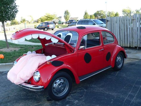 VW Ladybug Vw Beetle Trunk Or Treat, Auto Wrap, Punch Buggy, Trunk Or Treat Ideas, Vw Beetle Convertible, Vw Super Beetle, Bug Car, The Beetle, Beetle Car