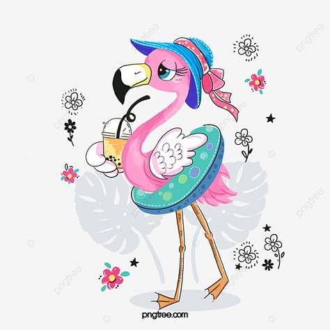 Art Ideas For Friends, Jason Tattoo, Flamingo Head, Flamingo Clipart, Painted Window Art, Underwater Cartoon, Kids Graphic Design, Flamingo Vector, Flamingo Pictures