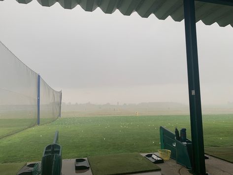 golf in the rain aesthetic Driving Range Aesthetic, Range Aesthetic, In The Rain Aesthetic, The Rain Aesthetic, Rain Aesthetic, Driving Range, Picture This, Summer 24, 2024 Vision Board