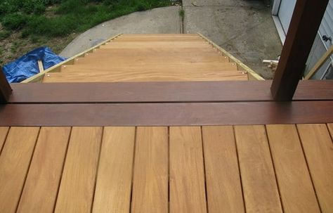 Deck Picture Framing, Picture Frame Decking Border, Picture Frame Deck, Treated Wood Deck, Support Pictures, Raised Deck, Double Picture, Deck Pictures, Floating Deck