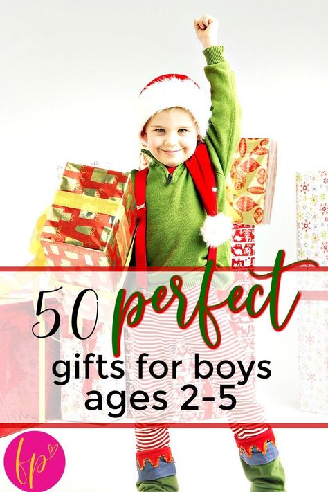 Wondering what Christmas gifts to get for a toddler boy? This list of 50 popular toddler boy gifts is certain to have something your little guy will love! The best toys, stocking stuffers, games, and all sort of other things little boys love! #christmas #christmasgifts #boys #familychristmas #giftguide #giftsforboys Christmas Gift Giving Ideas, Ideas For Christmas Gifts, Diy Felt Christmas, Hanging Christmas Decorations, Gift Giving Ideas, Toddler Boy Toys, Diy Felt Christmas Tree, Traditions To Start, Toddler Boy Gifts