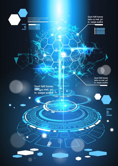 Infographic elements futuristic template... | Premium Vector #Freepik #vector #background #infographic #banner #brochure Infographic Elements, Gui Design, Template Word, Word Pictures, Graphic Editing, Science Fiction Fantasy, Map Design, Banner Template, Abstract Background