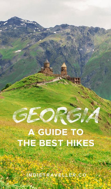 Very few people visit this underrated country, and even fewer get a chance to hike it. Here we'll cover the best hikes in this hidden gem of a country. #Travel #TravelTips #SoloTravel #IndieTravel #IndieTraveller #Georgia #GeorgiaTravel #VisitGeorgia Places In Georgia, Hiking In Georgia, Georgia Hiking, Visit Georgia, Georgia Vacation, Georgia Fashion, Travel Georgia, Georgia Country, Georgia Travel