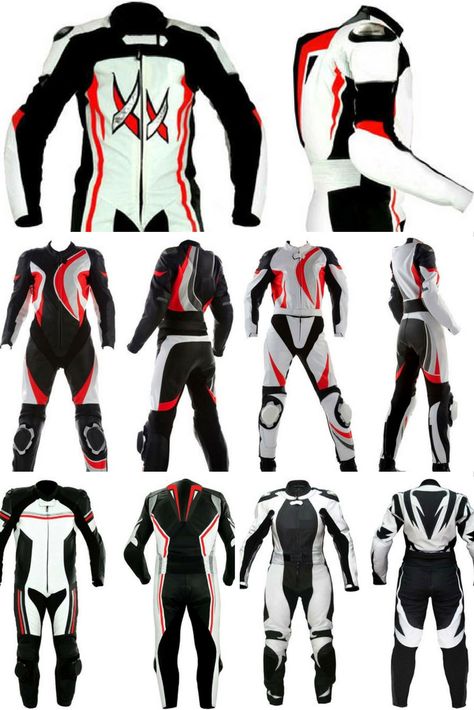 Racer Pose Reference, Motorbike Outfit, Motorcycle Reference, Biker Girl Outfits, Suit Drawing, Sports Attire, Motorcycle Racers, Bike Wear, Racing Suit