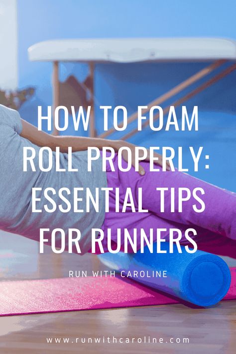 Foam Rolling For Runners, Foam Roller Stretches, Benefits Of Foam Rolling, Delayed Onset Muscle Soreness, Stretches For Runners, Running Recovery, Foam Roll, Foam Roller Exercises, Foam Rollers