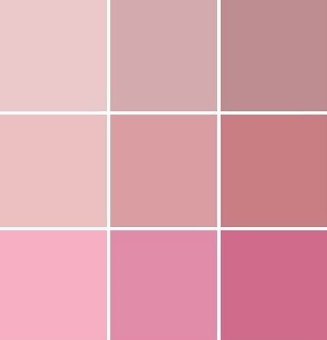 Paleta Rose, Pink Color Palette, Soft Pink Theme, Color Palette Pink, Color Palette Design, Pink Vibes, Cute Wallpaper For Phone, Bedroom Paint, Colour Board