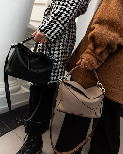 In 20 Years, We Guarantee This Quiet-Luxury Bag Will Still Be Sought After Loewe Puzzle Bag, Loewe Puzzle, Street Style Bags, Timeless Bags, Puzzle Bag, Classic Handbags, Luxury Bag, Classic Bags, Fashion Editor