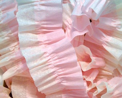 These ruffled crepe paper streamers are a fun and unique way to decorate. Hang from one corner of the room to another, drape along a staircase or along a pew, or vertically in a grouping to create a custom candy table or photo backdrop. You can choose from the colors shown here, Streamers Party, Streamer Party Decorations, Streamer Decorations, Crepe Streamers, Crepe Paper Streamers, Party Girlande, Ballerina Birthday Parties, Paper Streamers, Diy Party Supplies