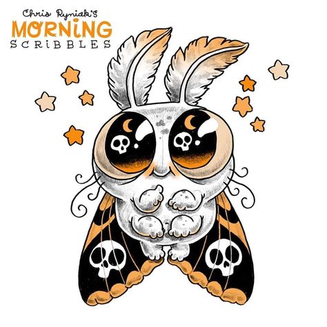 Morning Scribbles, Chris Ryniak, Monster Drawing, Halloween 1, Rock Ideas, Doll Art, Halloween Celebration, Designer Toys, Painted Rock