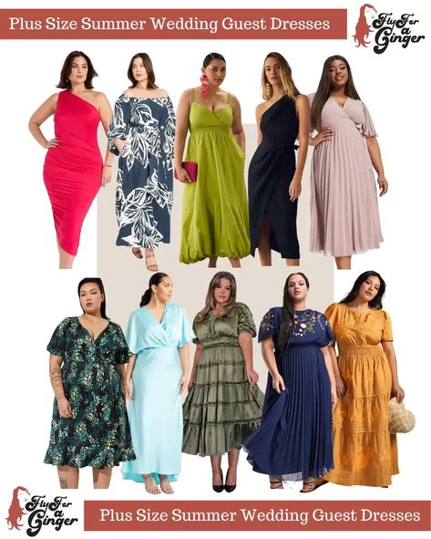 Plus Size Summer Wedding Guest Dresses Tropical Formal Wedding, Wedding Guest Dress Petite, Plus Size Wedding Guest Dress Summer, Plus Size Wedding Guest Dress, Summer Wedding Guest Dresses, Plus Size Wedding Dresses With Sleeves, Formal Wedding Attire, Trendy Plus Size Dresses, Plus Size Clothing Online