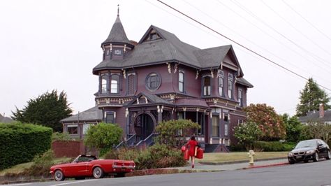 1888 Queen Anne Victorian Bair House in Arcata, California Anna Biller, The Love Witch Movie, Carson Mansion, Arcata California, Edwardian Architecture, The Love Witch, Cinema Architecture, Timeless House, Witchy House