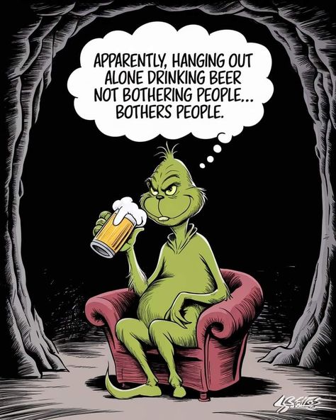 Funny Mean Quotes, Humor Hilarious, Inspiration Painting, Comic Drawing, Cartoon Quotes, Work Memes, Badass Quotes, Grinch Christmas, Beer Brewing