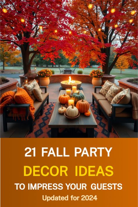 fall party decor Fall Party Decor, Toddler Braided Hairstyles, Fall Party Decorations, Party Decor Ideas, Friendsgiving Dinner, Fall Is In The Air, Cozy Outdoor, Burlap Table Runners, Paper Leaves