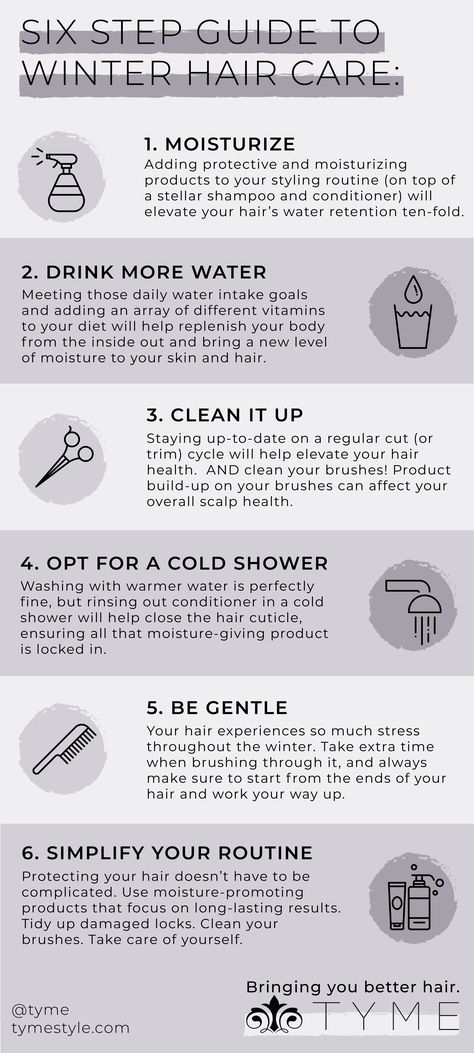 As a Midwest-based company, we’re no strangers to the idea of layers, having at least a quarter-full tank, and adding oil to our skin-care regiment to beat the harsh temperatures. Here’s our winter hair care guide to healthier locks (and glowing skin) in the midst of winter. Check out our blog for more info! Winter Hair Care Tips, In The Midst Of Winter, Winter Hair Care, Diy Makeup Remover, Hairstyles Inspiration, Diy Beauty Treatments, Good Shampoo And Conditioner, Nail Care Routine, Nail Care Tips