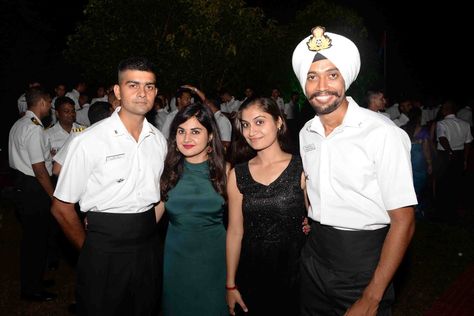 Indian Naval Academy, Ezhimala held its ‘Academy Ball’ event for Autumn Term on 12 November 2016. The event symbolising the tradition and modernity of naval life was declared open by Rear Admiral KS Venugopal, Principal, INA by rolling the traditional silver ball. Indian Naval Academy, Indian Military Academy, India Army, Ball Event, Indian Military, Army Wallpapers, National Defence Academy, Indian Army Wallpapers, Indian Defence