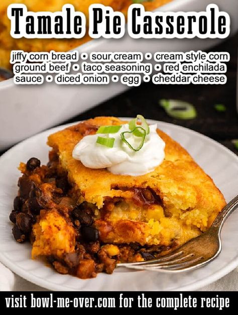 Easy to make Tex Mex Tamale Pie with Jiffy Mix is a real family favorite! Everyone loves the crispy cornbread topping over the tasty beef! Tamale Pie Casserole, Crispy Cornbread, Southwest Salad Recipe, Cornbread Topping, Jiffy Recipes, Ground Beef Taco Seasoning, Budget Dinners, Homemade Taco Seasoning Mix, Cornbread Recipes