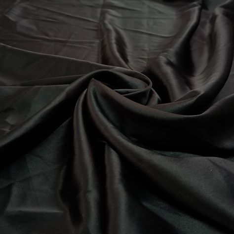 Charmeuse Fabric, Silk Satin Fabric, Festival Costumes, Polyester Satin, Bridal Wedding Dresses, Formal Gowns, Black Silk, Bridal Wedding, Black Satin