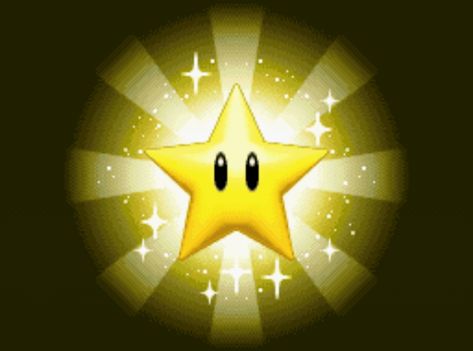 Star From Mario, Mario Super Star, Star Mario, Mario Star, Super Mario Nintendo, Mario Nintendo, Star Trails, Mario Bros., Mario Party